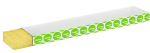 Блок минеральной ваты 1000х200х75 (Эковер)